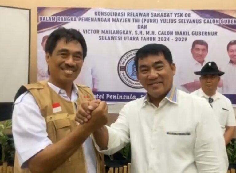 Pilgub Sulut 2024: YSK Targetkan Kemenangan Presiden Prabowo di Sulut 75 Persen, Akan Berpindah Kepadanya