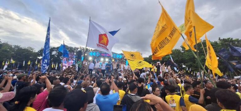 Ratusan Ribu Pendukung Cagub Sulut YSK-VM Padati Kampanye Akbar di Kota Manado